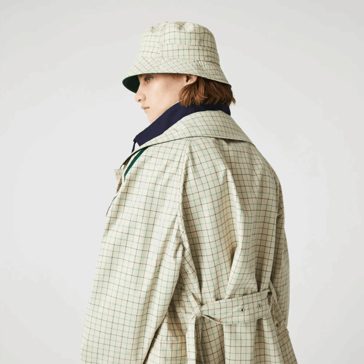 Жене херитаге реверзибилна чврста или чековна кашика 86882929 беж зелена епп Lacoste