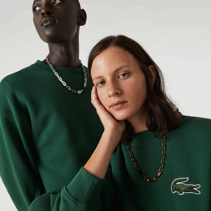 Жене ансамбл огрлица 86882202 жуто злато и црно 721 Lacoste