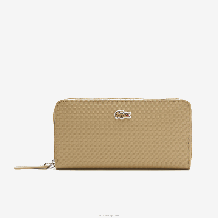 Жене л.12.12 концепт Петит Пикуе новчаник са патентним затварачем од 12 картица 86882812 бриндилле л37 Lacoste