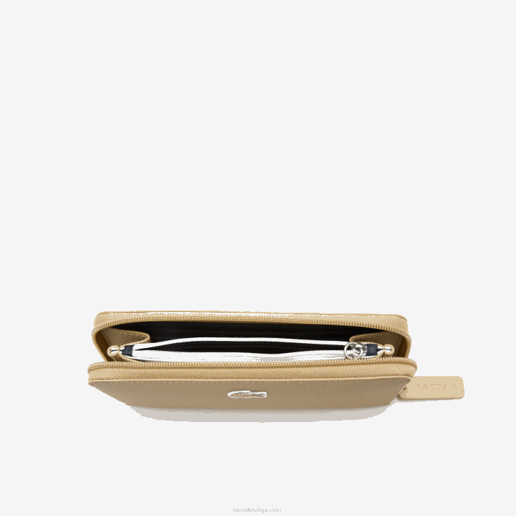 Жене л.12.12 концепт Петит Пикуе новчаник са патентним затварачем од 12 картица 86882812 бриндилле л37 Lacoste