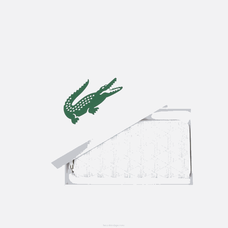 Жене новчаник са рајсфершлусом са монограмом 86882775 моно фарине панорама л58 Lacoste