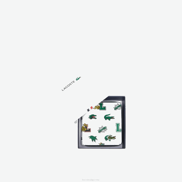 Жене цомиц принт мали новчаник са патент затварачем 86882893 бланц цроц алловер л05 Lacoste