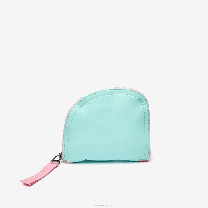 Жене преклопни најлонски ранац са брендираним тракама 86882056 серингат флуорни лотос к10 Lacoste