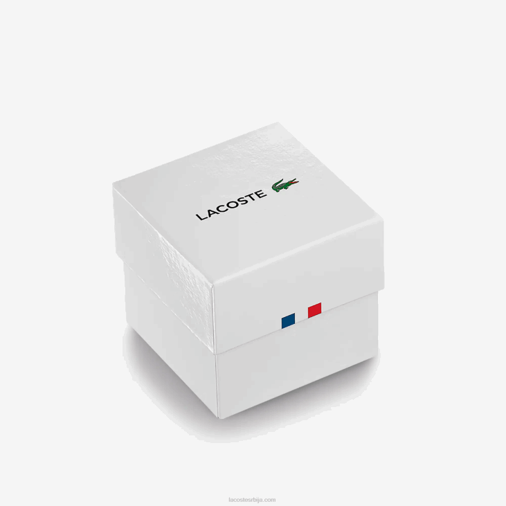 Жене ладицроц сат са 3 руке - сребрни са наруквицом од нерђајућег челика 86882923 црна 000 Lacoste