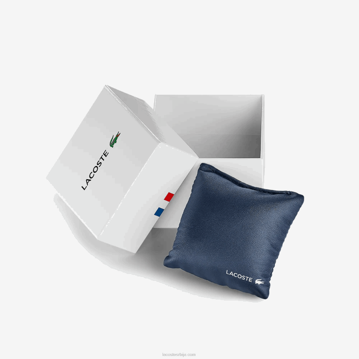 Жене ладицроц сат са 3 руке - сребрни са наруквицом од нерђајућег челика 86882923 црна 000 Lacoste