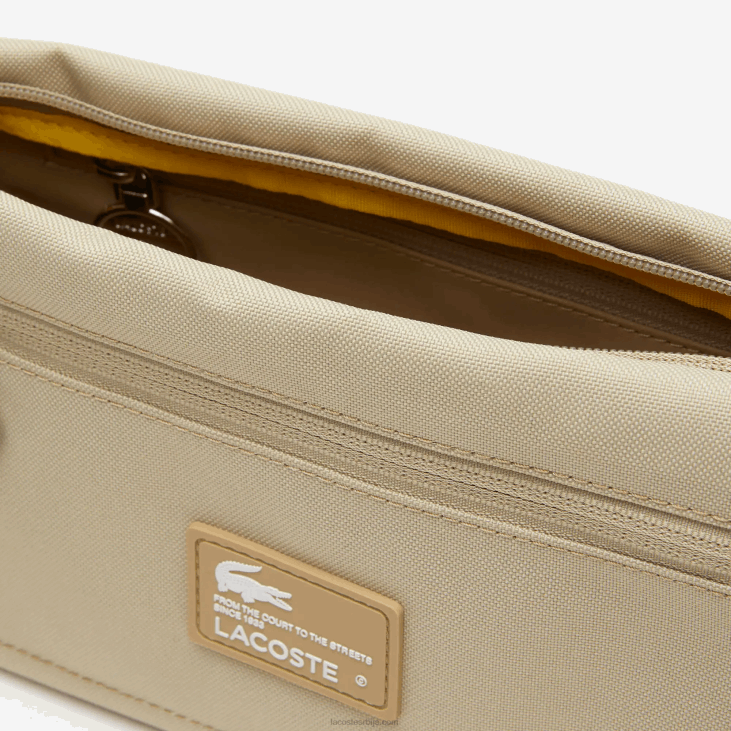 Жене торба са патентним затварачем од рециклираних влакана 86881967 бриндилле л37 Lacoste