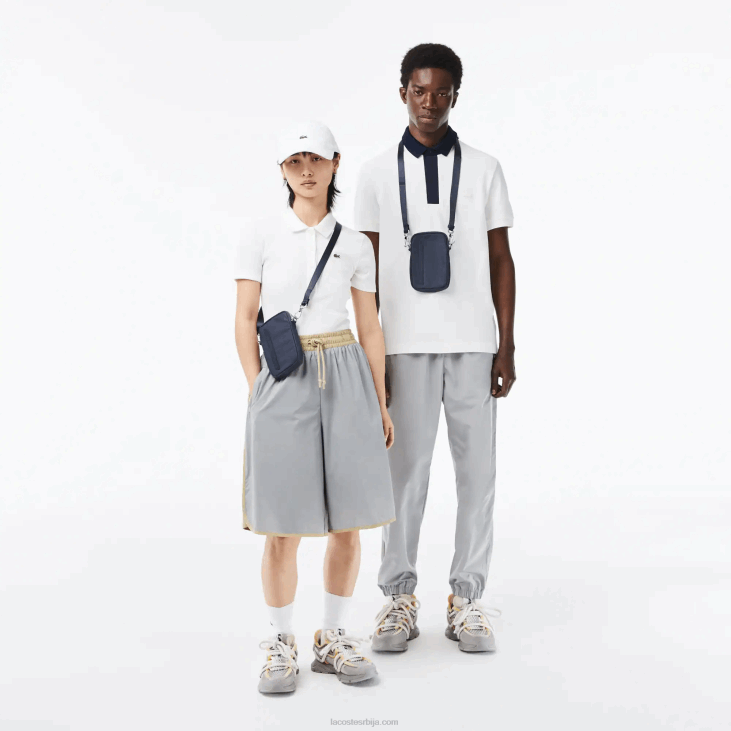 Жене држач за паметни телефон контрастног брендирања 86881976 блеу нуит бланц м05 Lacoste