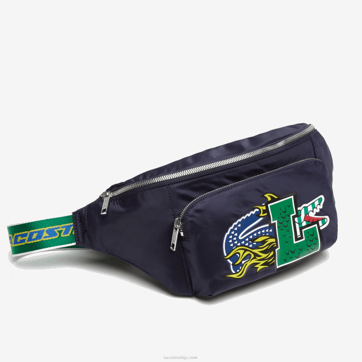 Жене торба са значком комичног ефекта 86882028 марина 166 јардин л28 Lacoste