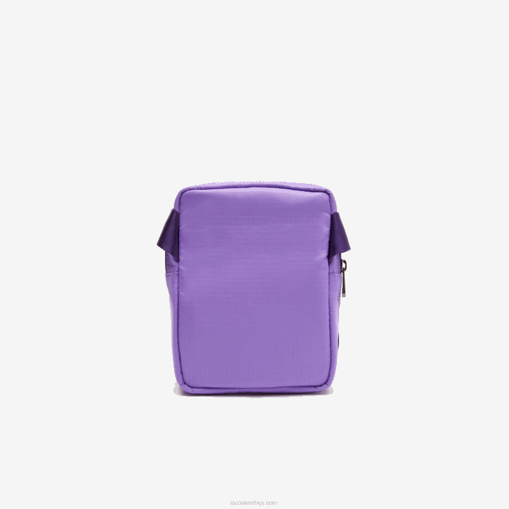 Жене брендирана вертикална цроссовер торба са патентним затварачем 86882089 самуи ноир нева к27 Lacoste