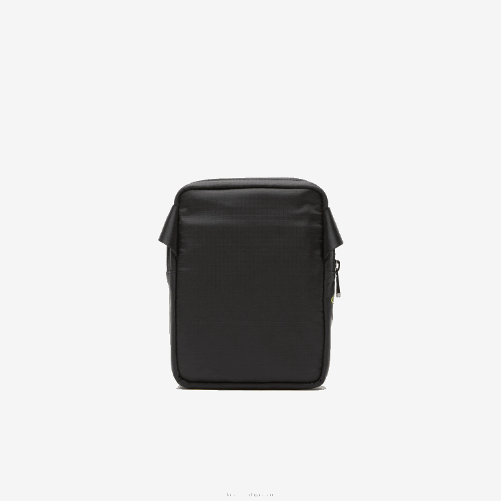 Жене брендирана вертикална цроссовер торба са патентним затварачем 86882090 ноир лиме к68 Lacoste