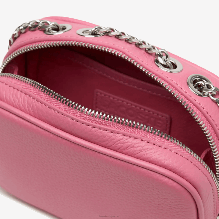 Жене четвртаста торба на рамену од врхунске коже 86882787 реседа л39 Lacoste