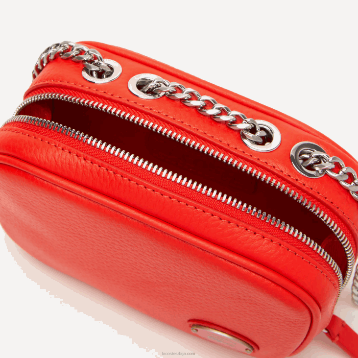 Жене четвртаста торба на рамену од врхунске коже 86882789 цоррида л41 Lacoste