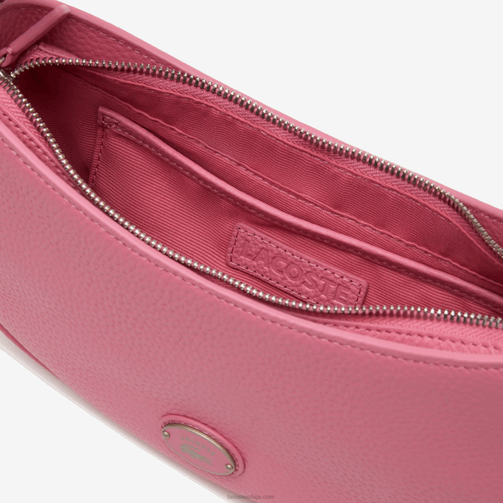 Жене полумесечна торба од врхунске коже 86882792 реседа л39 Lacoste