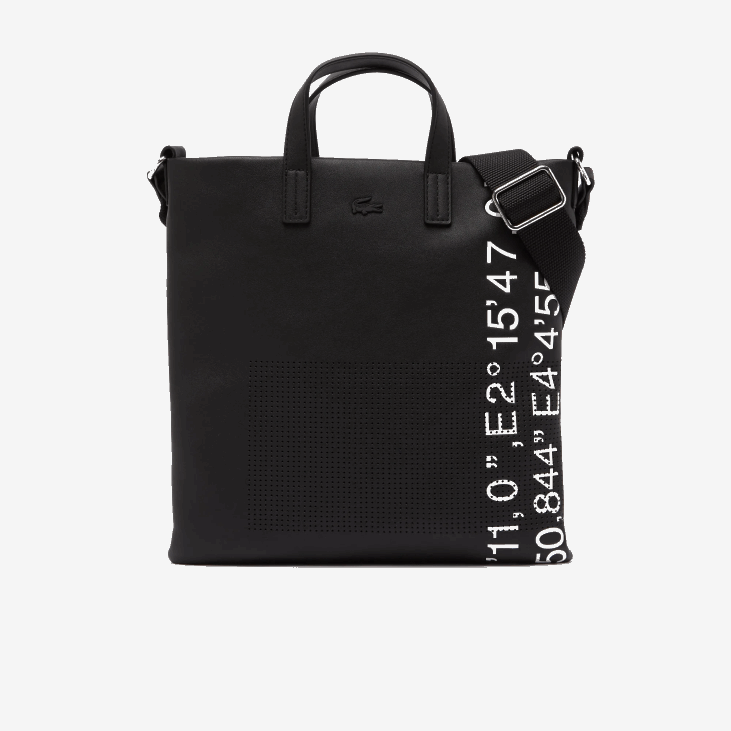 Жене контраст географске координате торба за куповину 86882829 ноар бланц 279 Lacoste