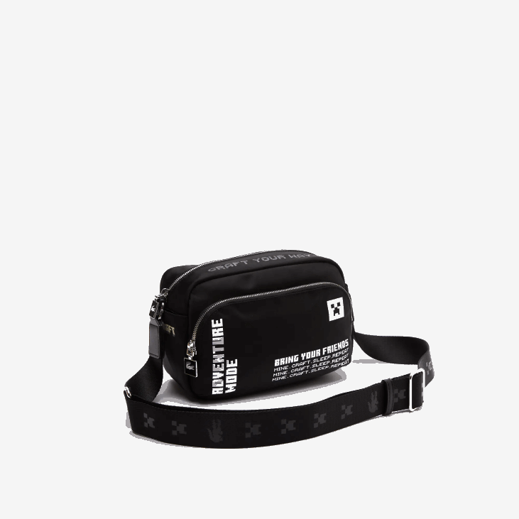 Жене лацосте к минецрафт најлонска торба за раме 86882838 минецрафт ноир бланц к00