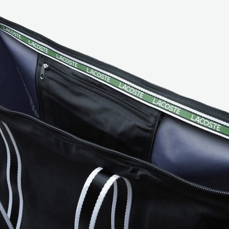Жене Склопива викенд торба са контрастним принтом 86882839 ноар бланц 279 Lacoste