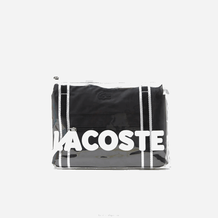 Жене Склопива викенд торба са контрастним принтом 86882839 ноар бланц 279 Lacoste