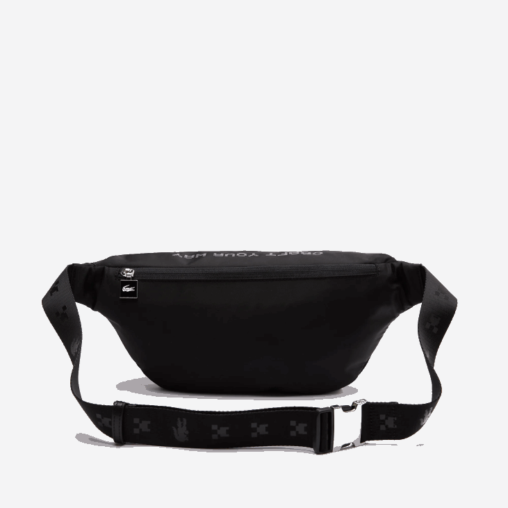 Жене лацосте к минецрафт лагана најлонска торба око струка са патентним затварачем 86882849 минецрафт ноир бланц к00