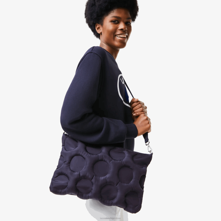 Жене подстављена цроссовер торба са ефектом лоптице за голф 86882866 абимес л24 Lacoste