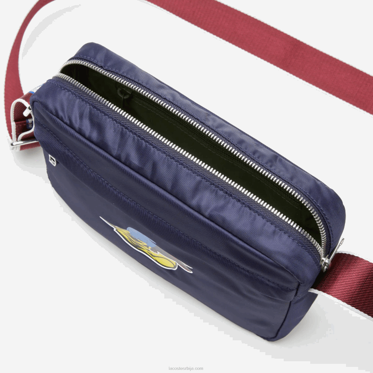 Жене брендирана цроссовер торба 86882875 маринац 166 андринопољ л27 Lacoste