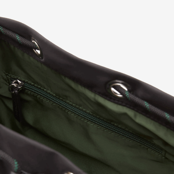 Жене сигнатуре патцх буцкет баг 86882876 црна 000 Lacoste