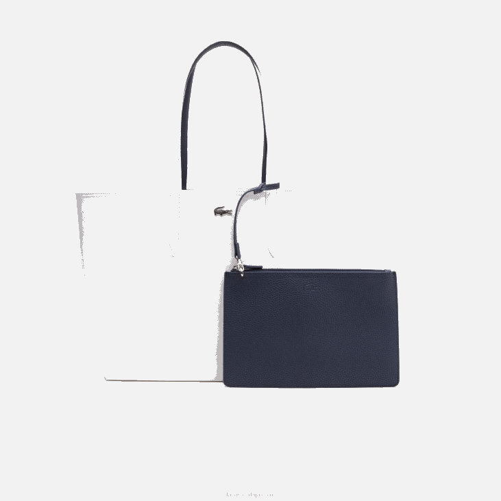 Жене анна реверзибилна двобојна торба 86882776 фарине блуе нуит л44 Lacoste