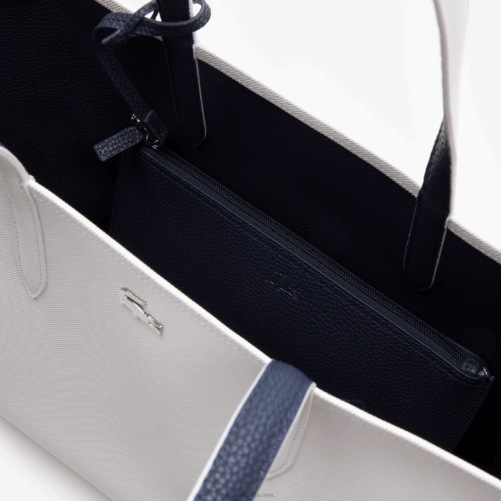 Жене анна реверзибилна двобојна торба 86882776 фарине блуе нуит л44 Lacoste