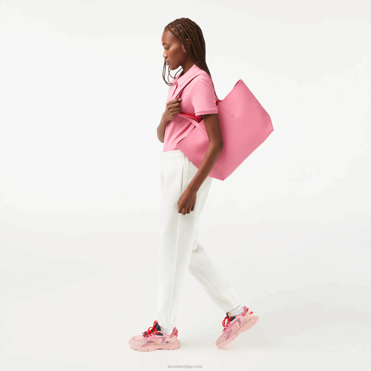 Жене анна реверзибилна двобојна торба 86882779 реседа цоррида л45 Lacoste