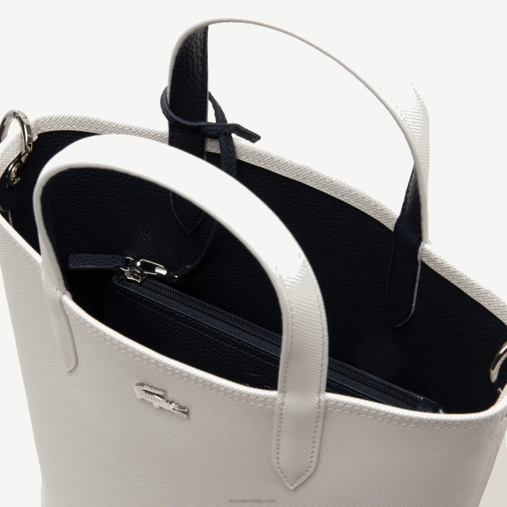 Жене анна платнена торба са реверзибилним премазом 86882780 фарине блуе нуит л44 Lacoste