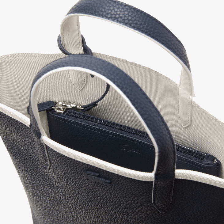 Жене анна платнена торба са реверзибилним премазом 86882780 фарине блуе нуит л44 Lacoste