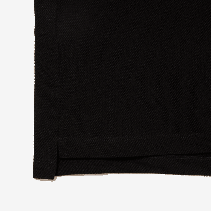 Жене Петит пикуе поло меканог памука регуларног кроја 86882364 црна 031 Lacoste