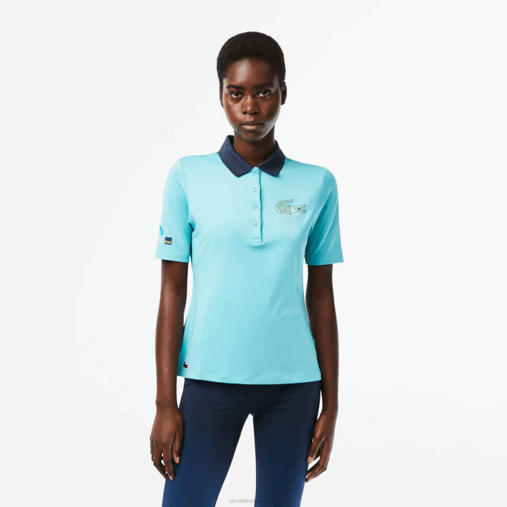 Жене спорт Мајами отворено издање поло 86882372 минт бвг Lacoste