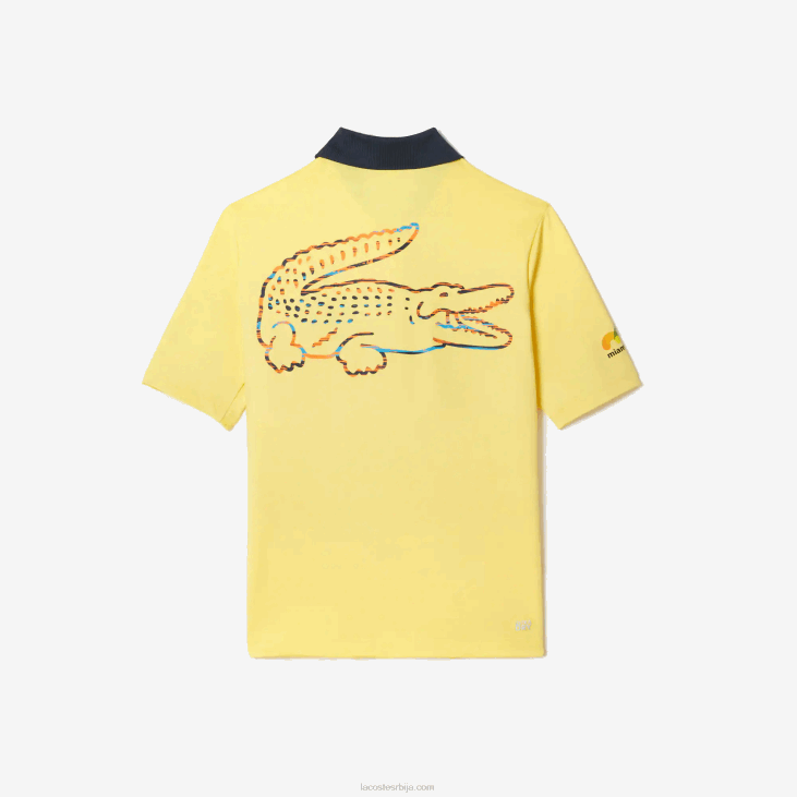 Жене спорт Мајами отворено издање поло 86882373 жута 107 Lacoste