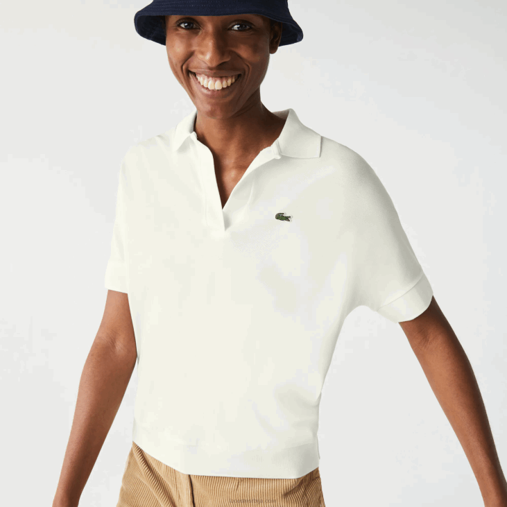 Жене лабави пике поло 86882462 бела 70в Lacoste