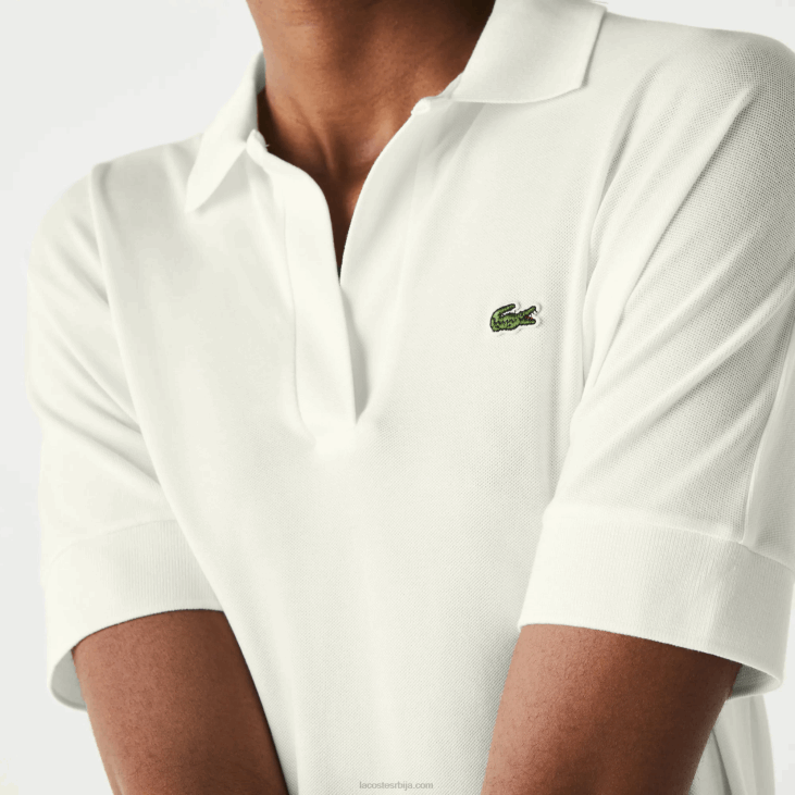 Жене лабави пике поло 86882462 бела 70в Lacoste