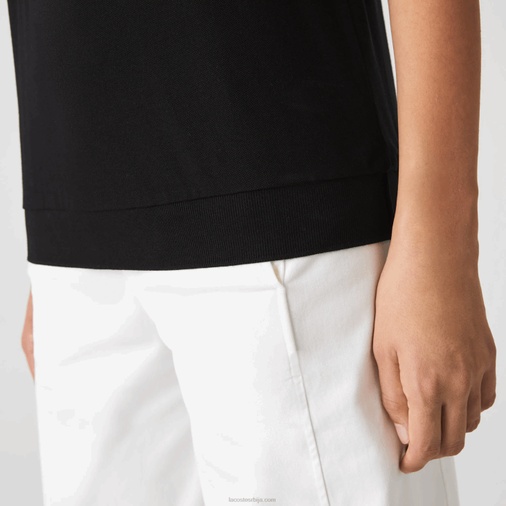 Жене лабави пике поло 86882463 црна 031 Lacoste