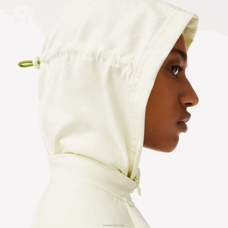 Жене спортска дуксерица са патентним затварачем 86882383 жута 6гд Lacoste