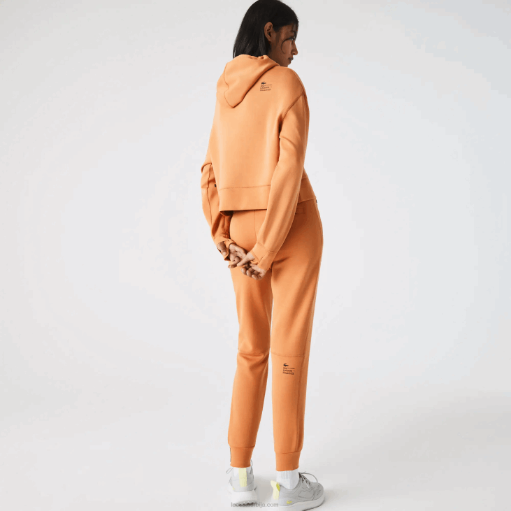 Жене Дуксерица са капуљачом 86882418 наранџасти ввц Lacoste
