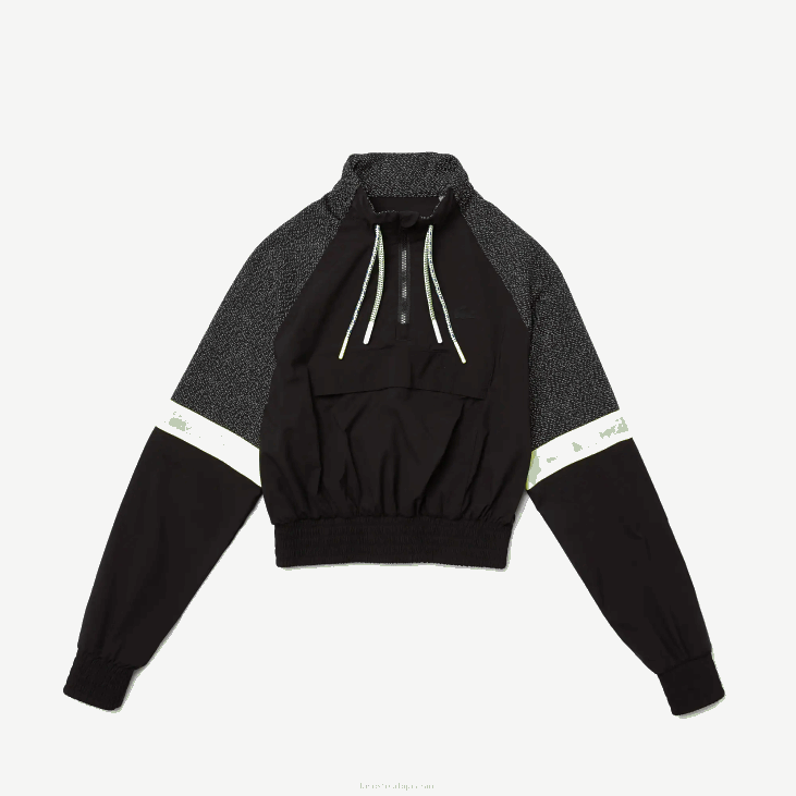 Жене спортска дуксерица слободног кроја у боји 86882580 црна ц31 Lacoste