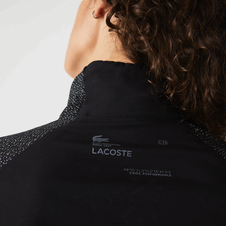 Жене спортска дуксерица слободног кроја у боји 86882580 црна ц31 Lacoste