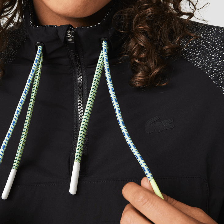 Жене спортска дуксерица слободног кроја у боји 86882580 црна ц31 Lacoste