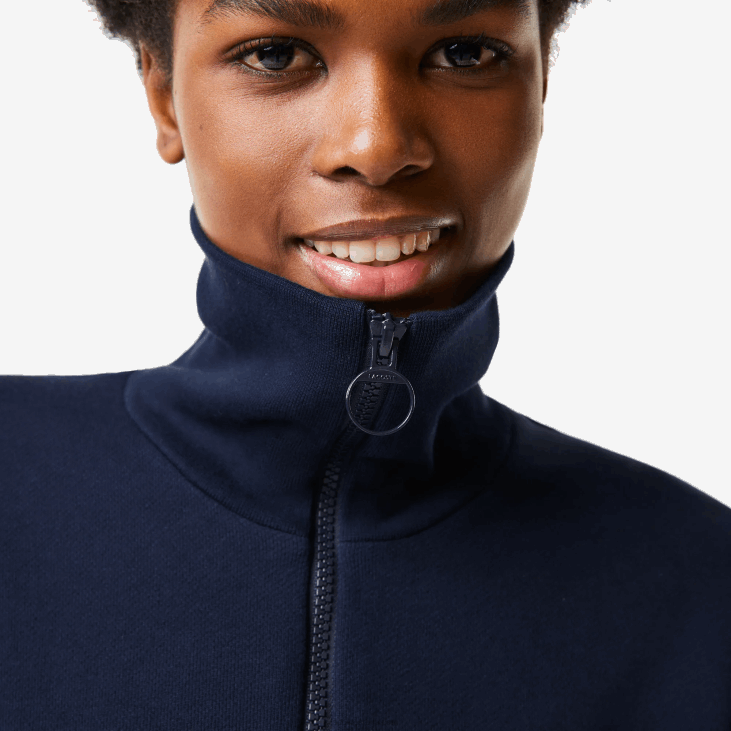 Жене превелика поло хаљина са патентним затварачем 86882492 тамноплава 166 Lacoste