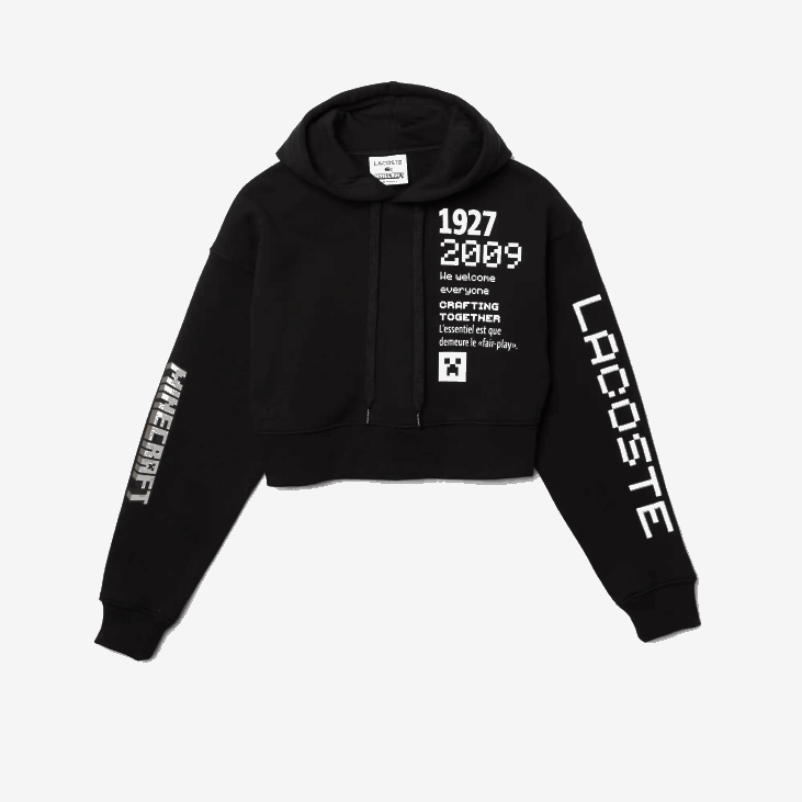 Жене лацосте к минецрафт превелика флис дуксерица 86882585 црна 031