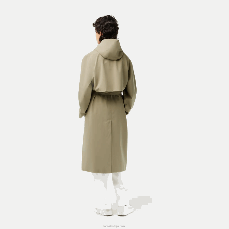 Жене предимензионирани капут 86882434 беж цб8 Lacoste