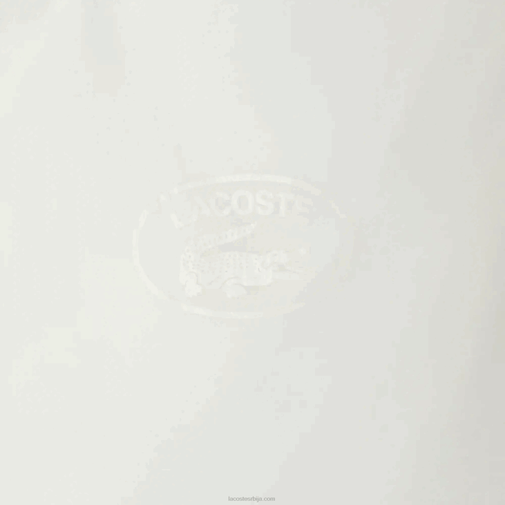 Жене водоодбојна реверзибилна дуга јакна 86882614 бела 70в Lacoste