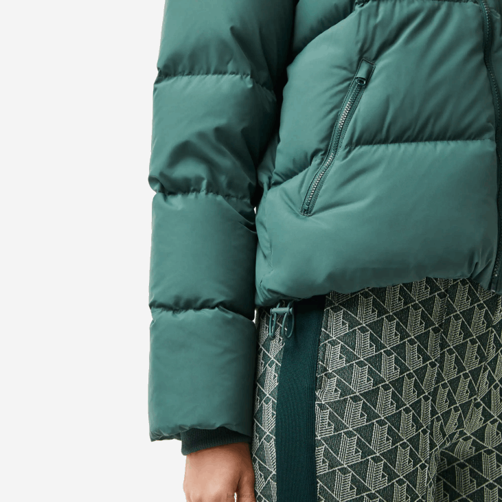 Жене склопива подстављена јакна 86882615 зелена 5хк Lacoste