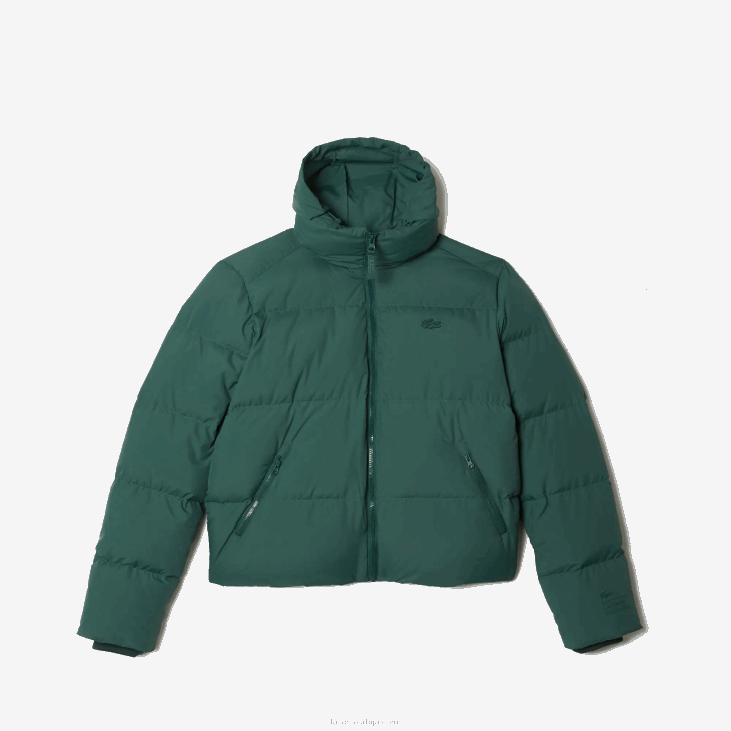 Жене склопива подстављена јакна 86882615 зелена 5хк Lacoste