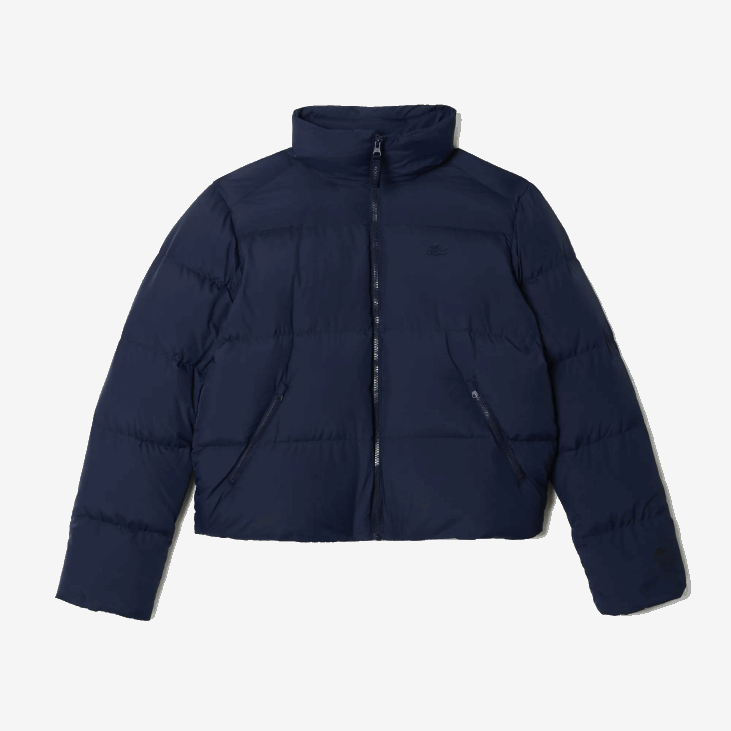 Жене склопива подстављена јакна 86882616 тамноплава 166 Lacoste