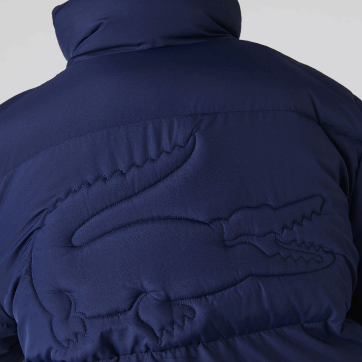 Жене склопива подстављена јакна 86882616 тамноплава 166 Lacoste