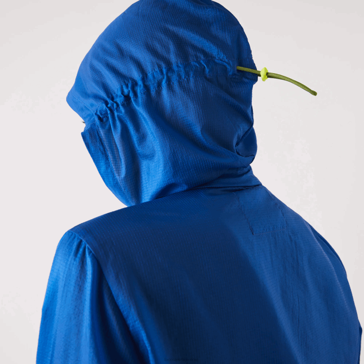 Жене спортска водоодбојна јакна 86882618 плава к1к Lacoste